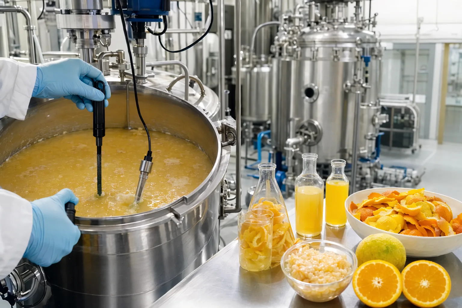 إنتاج Pectin Lyase وPectin Methylesterase بواسطة Penicillium citrinum: الجرعة وpH ودرجة الحرارة